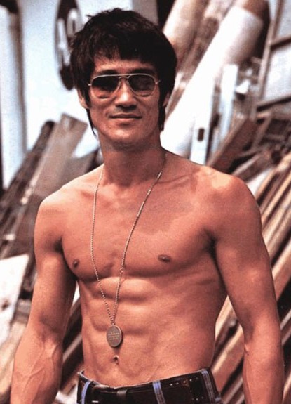 bruce lee six pack workout